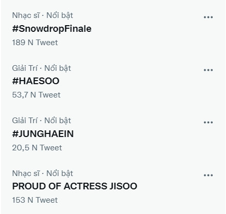 Fan đồng loạt treo các hashtag liên quan đến dự án Snowdrop.