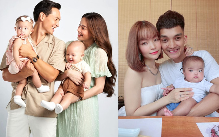 Gia đình sao Việt chiếm sóng năm 2021: Cặp song sinh nhà Hà Hồ, con gái Mạc Văn Khoa 'đốn tim' dân mạng Ảnh 2