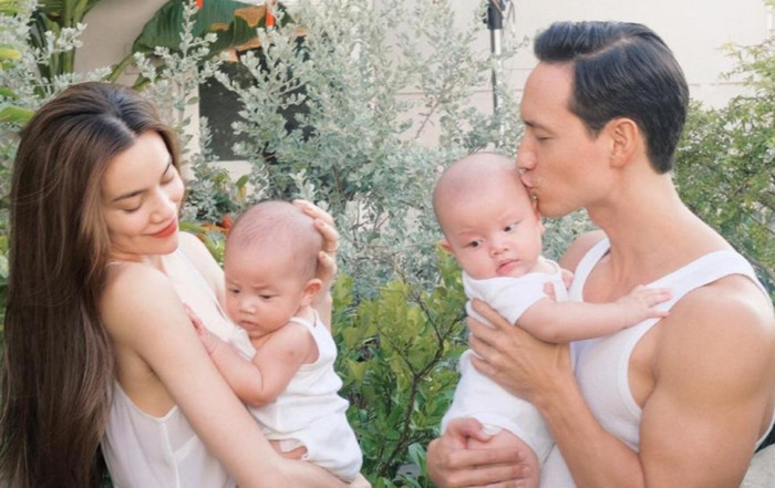 Gia đình sao Việt chiếm sóng năm 2021: Cặp song sinh nhà Hà Hồ, con gái Mạc Văn Khoa 'đốn tim' dân mạng Ảnh 4