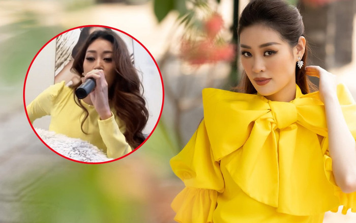 Hoa hậu Khánh Vân 'mở bát' hát karaoke đầu năm: Nhan sắc xinh đẹp, hát hò cực sung khiến fan thích thú Ảnh 2
