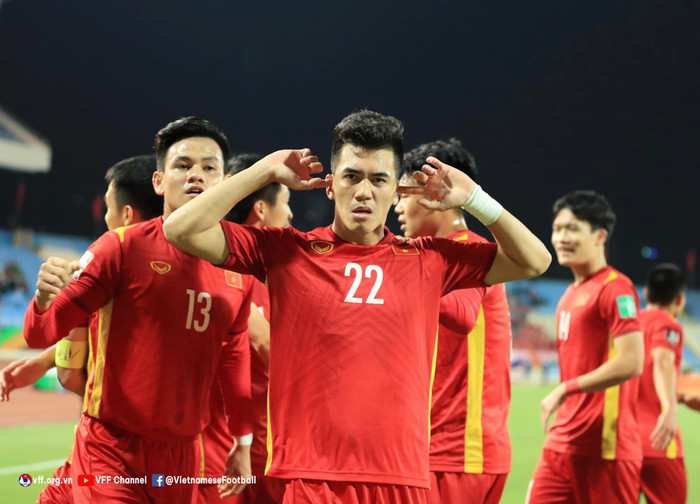 Với chiến thắng 3-1 trước Trung Quốc, Việt Nam đã trở lại Top 100 trên bảng xếp hạng FIFA. Ảnh: VFF