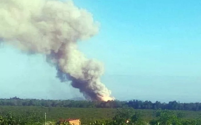 Nổ kho đạn ở Gia Lai Ảnh 2