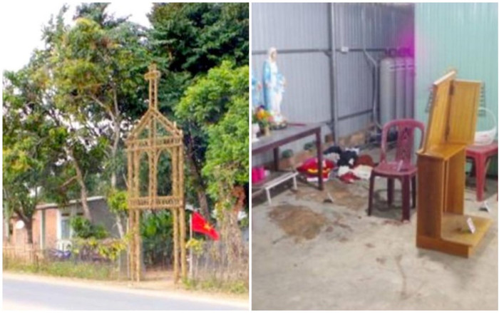 Người dân vây bắt đối tượng xông vào buổi lễ, chém linh mục tử vong Ảnh 2