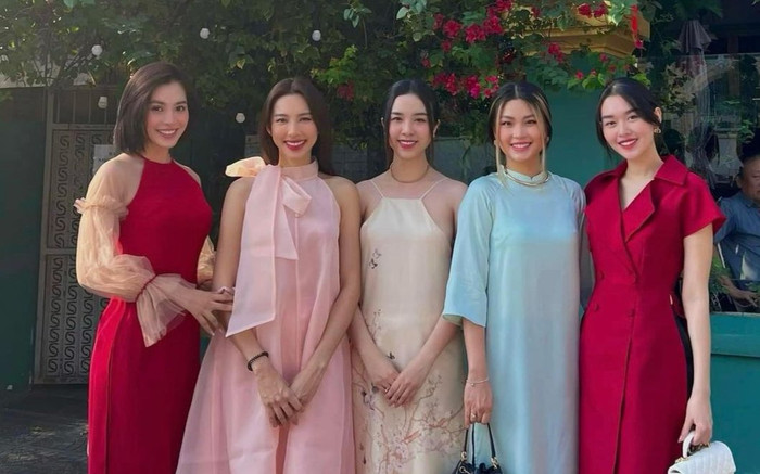 'Ngũ long công chúa' dàn hoa hậu đọ sắc: Thuỳ Tiên không hề mờ nhạt so với hội chị em Ảnh 2
