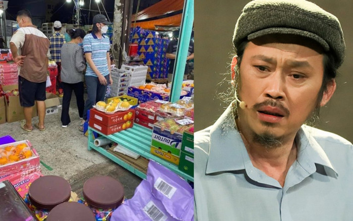 Fan bắt gặp nghệ sĩ Hoài Linh đi làm thêm ngoài chợ vào dịp Tết? Ảnh 2