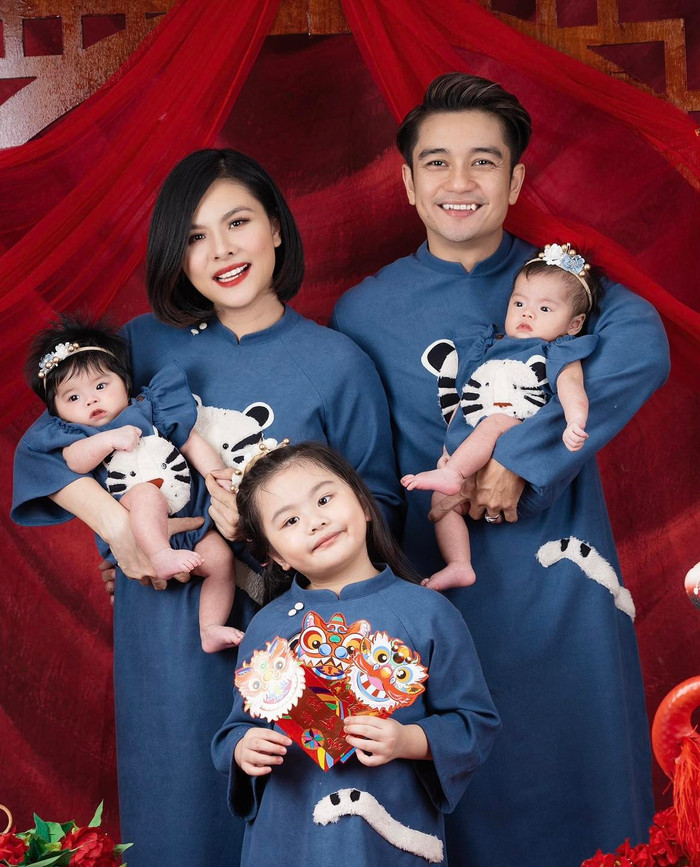 Gia đình Vân Trang.