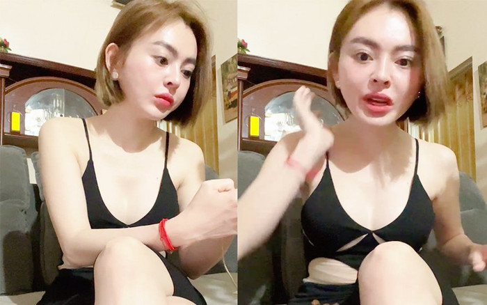 Lan truyền clip Trang Nemo ngồi trong quán bị người đàn ông tạt nước, bạt tai vào mặt Ảnh 2