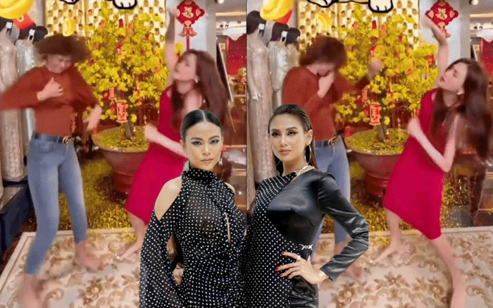 Mâu Thuỷ và Võ Hoàng Yến bung lụa 'còn mùng là còn quẩy' nhưng nghe nhạc khiến dân tình choáng váng Ảnh 2