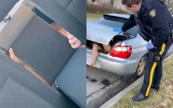 Thấy ô tô dính đầy bùn đất, cô gái đem giẻ lau chùi thì choáng váng trước cảnh trong cốp xe Ảnh 2