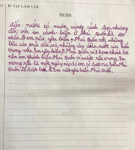 Làm văn tả địa danh yêu thích, học trò tiểu học khiến dân tình hoang mang vì tìm kiếm Google mãi không ra Ảnh 3