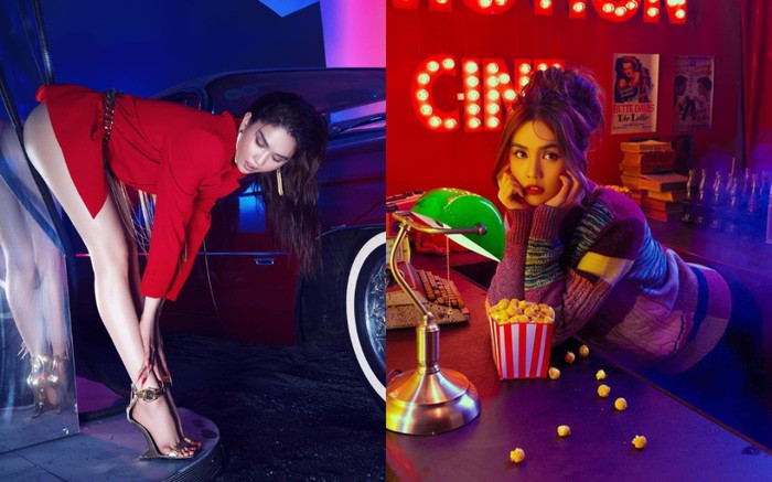 Ngọc Trinh đổi style 180 độ: Tết Dương hở vô cùng, tết Âm lại kín như bưng Ảnh 2