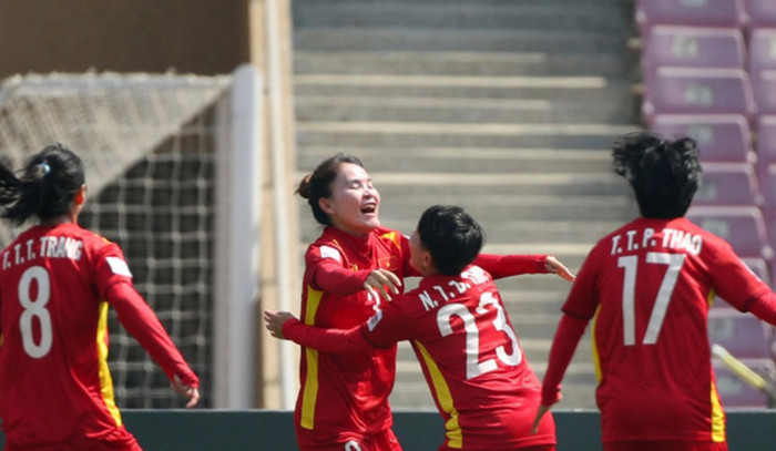 Chương Thị Kiều mở tỷ số ở phút thứ 7.
