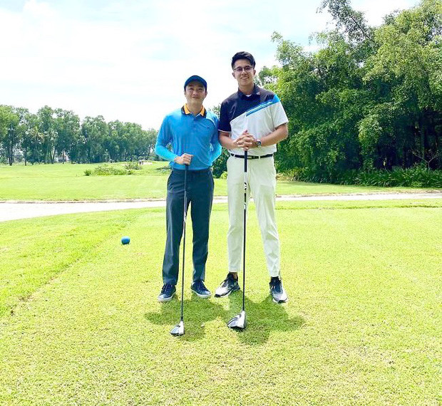 Matt Liu trở nên thân thiết hơn cùng Cường Đô La nhờ chung sở thích chơi golf.