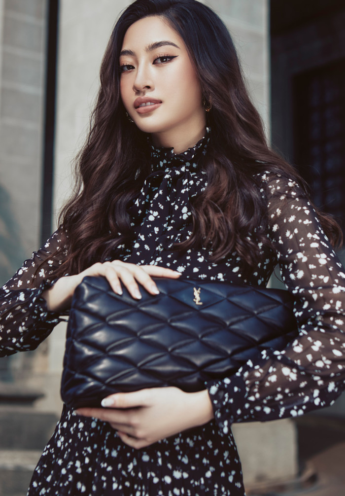Lương Thùy Linh sành điệu không còn gì để chê, xuống phố sanh chảnh hết phần thiên hạ Ảnh 2