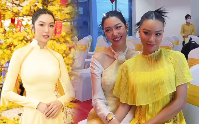 'Mẹ bỉm' Thúy Vân tự tin đọ sắc 'bên 9 bên 10' với Top 16 Miss Universe - Kim Duyên Ảnh 2