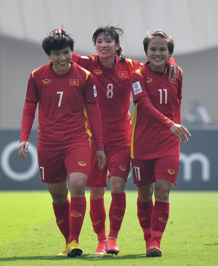 Sự nỗ lực của tuyển nữ Việt Nam đã mang về tấm vé dự World Cup 2023.