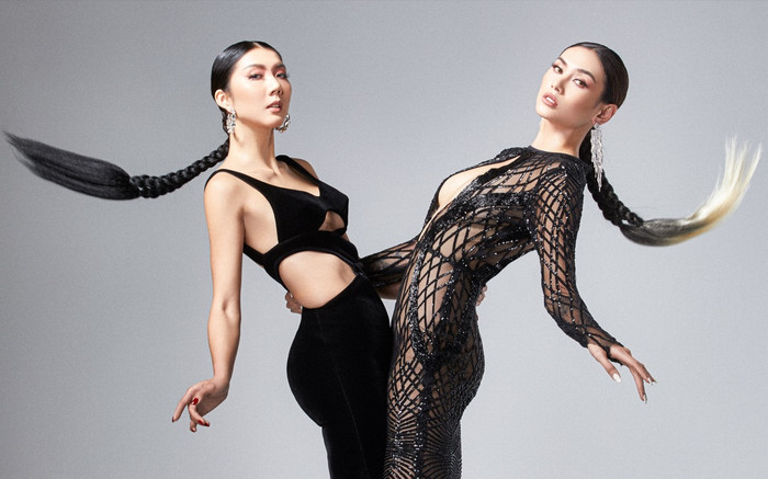 2 'chị đại nhan sắc' Ngọc Quyên, Võ Hoàng Yến đọ dáng gắt, thần thái đỉnh cao khiến fan rần rần Ảnh 2