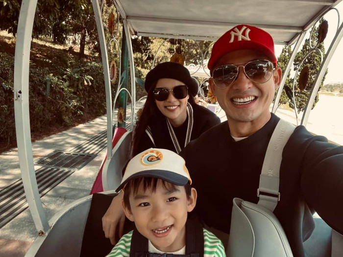 Cả gia đình Lương Thế Thành đang du lịch Đà Lạt.