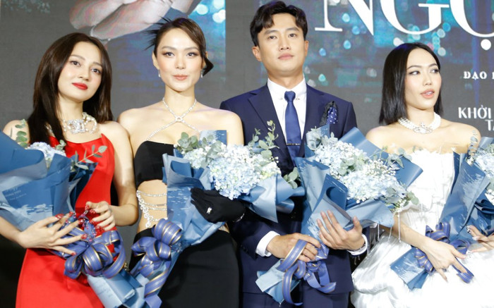 Minh Hằng - Bảo Anh diện váy khoe đường cong hiểm hóc, Diệu Nhi được Thuận Nguyễn dìu nhau tình tứ Ảnh 2