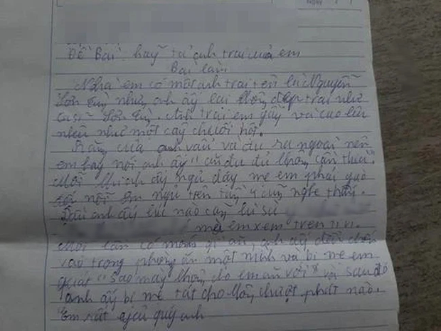 Bài văn của học trò tiểu học khiến dân mạng cười ngất