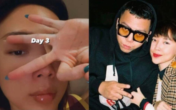 Hậu thành F1, Tóc Tiên có biểu hiện đáng lo, mặt nhợt nhạt, xông sả gừng Ảnh 2