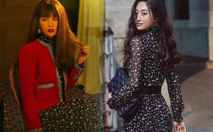 Đụng hàng với tần suất dày đặc, Ngọc Trinh và Lương Thùy Linh ai ở 'chiếu trên'? Ảnh 2