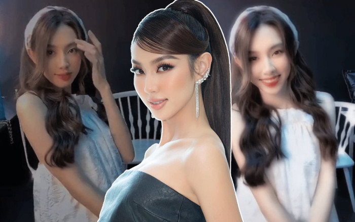 Hoa hậu Thùy Tiên thùy mị bắt trend hit của Erik: Nhan sắc và thần thái ra sao khiến dân tình 'xỉu ngang' Ảnh 2