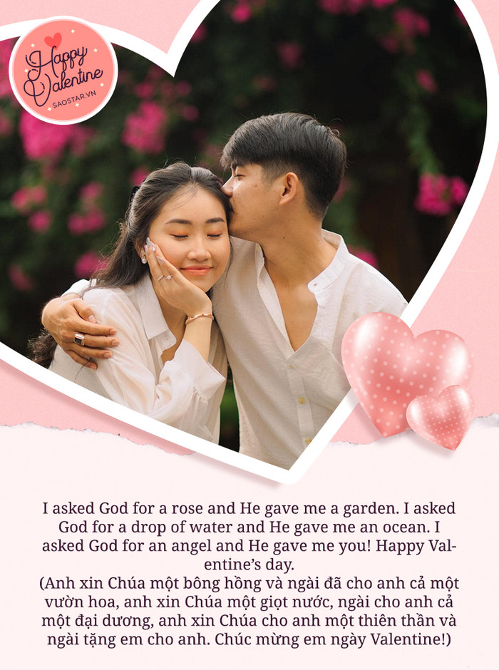 Những câu chúc Valentine bằng tiếng Anh, 'bỏ túi' ngay nếu muốn ghi điểm tuyệt đối trước 'nửa kia' Ảnh 4