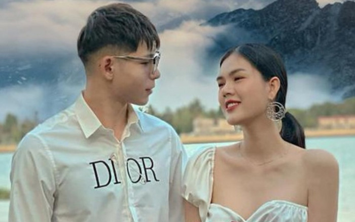 Liễu Quang Vinh và diễn viên Lê Ngọc Trinh