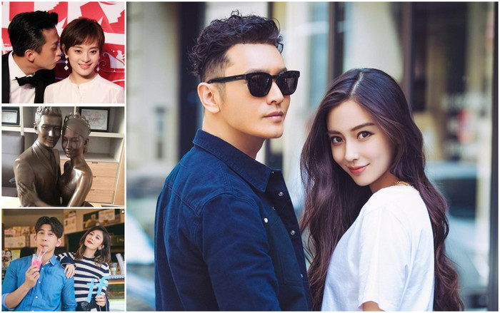 Dàn sao Cbiz tặng quà Valentine: Huỳnh Hiểu Minh đúc tượng hình cưới, khẳng định địa vị của AngelaBaby Ảnh 2