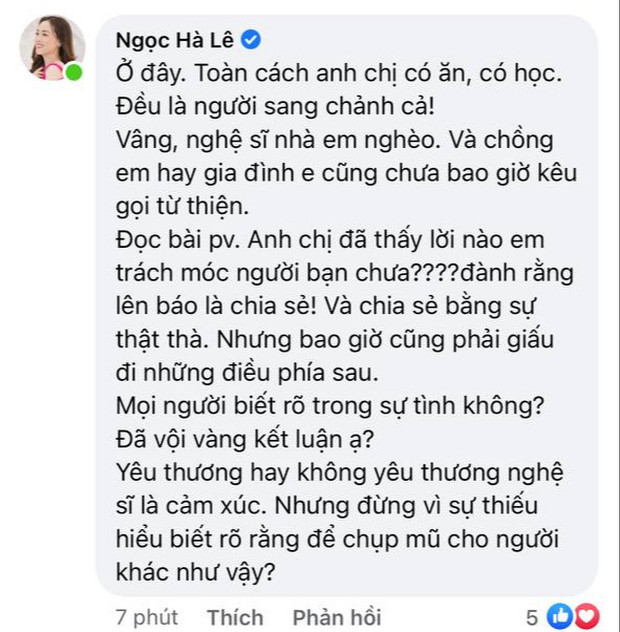 Vợ Công Lý lên tiếng chuyện bạn bè từ chối cho chồng vay tiền chữa bệnh: 'Đừng chụp mũ người khác' Ảnh 3