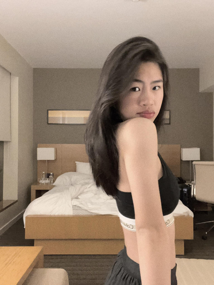 Hình ảnh Thanh Nhã vừa chia sẻ.