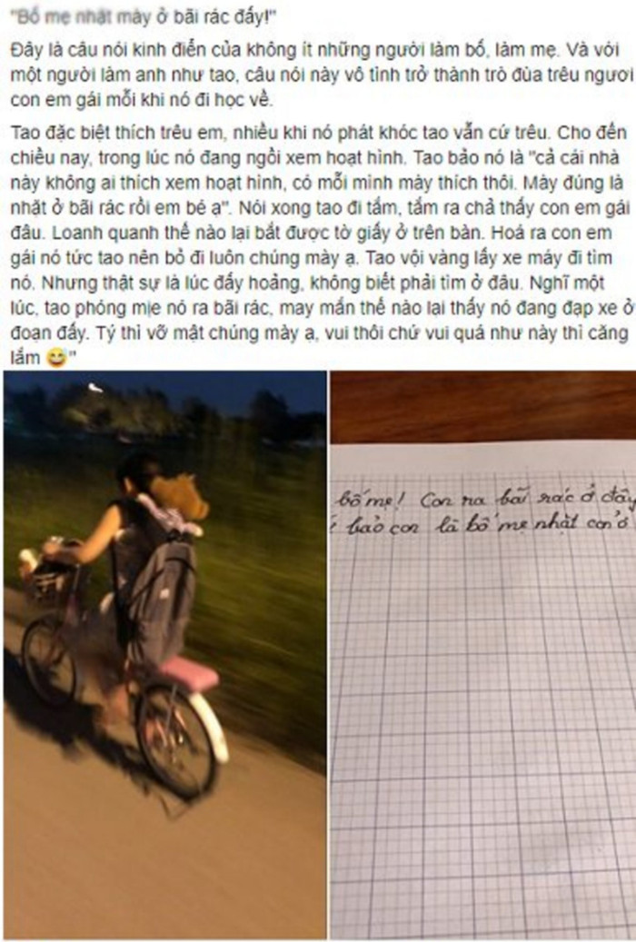 Bài chia sẻ được lan truyền trên mạng xã hội thu hút sự quan tâm lớn của dư luận. (Ảnh: Chụp màn hình mạng xã hội).