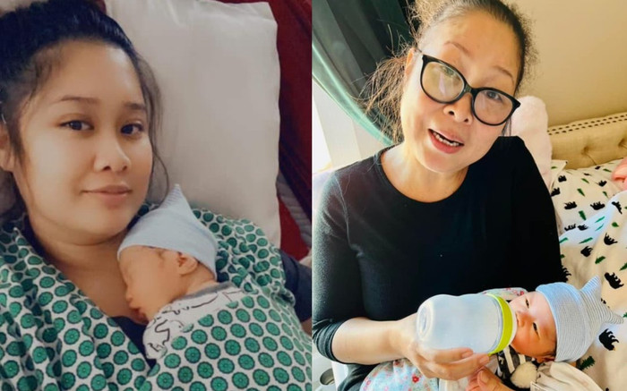 Con gái Hồng Vân hiếm hoi lộ diện sau khi sinh con cho chồng Việt kiều, để mặt mộc vẫn chiếm spotlight Ảnh 2