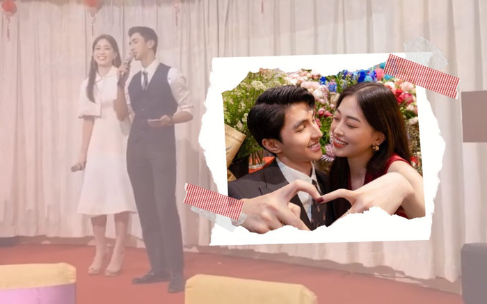 Bình An cầu hôn Á hậu Phương Nga, clip song ca đáng yêu của cả hai cũng rần rần trở lại Ảnh 2