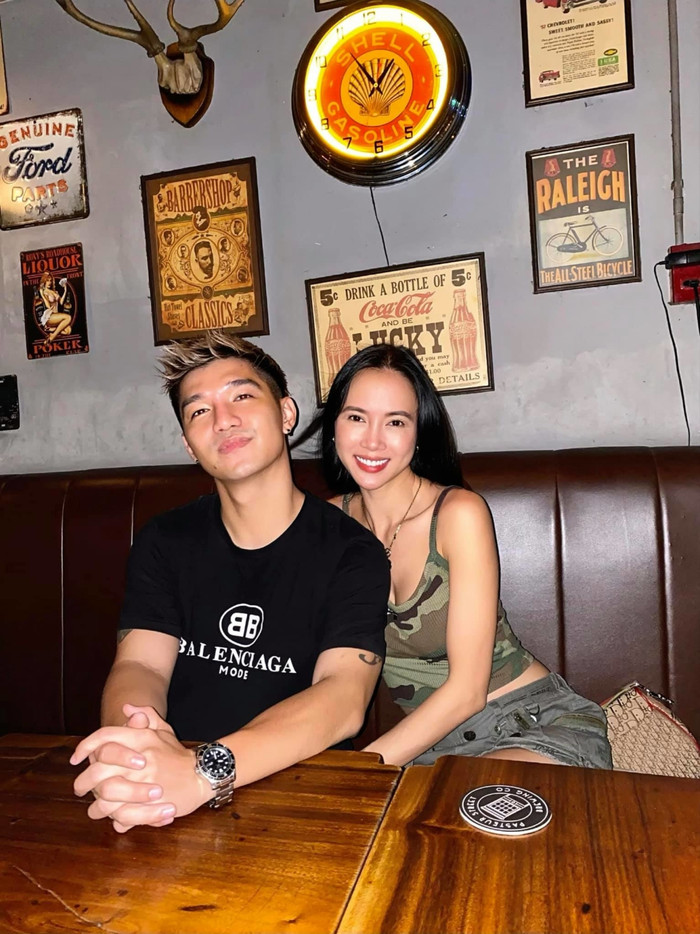 Vũ Ngọc Anh x Cường Seven: 'Valentine năm nay chúng tôi ở nhà FaceTime vì 2 vạch cả rồi' Ảnh 3