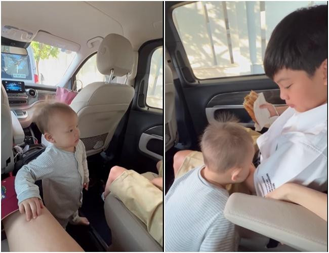 Hồ Ngọc Hà - Cường Đô La bị soi cùng đưa Subeo đến trường Ảnh 4