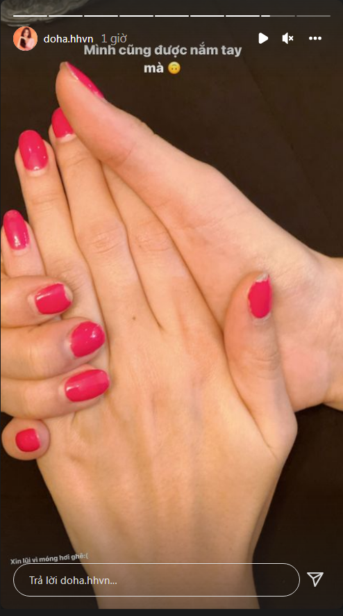 Fan hết hồn vì bộ nail lem nhem của Đỗ Thị Hà.