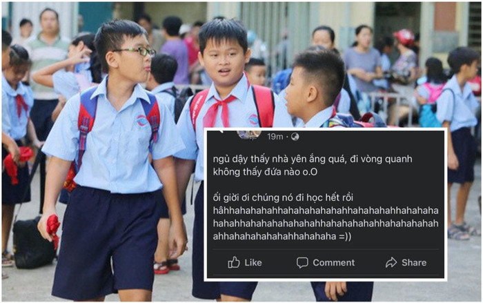 Con cái trở lại trường sau gần 10 tháng ở nhà học online, phụ huynh hét lên 'ối giời ôi' đầy vui sướng Ảnh 2