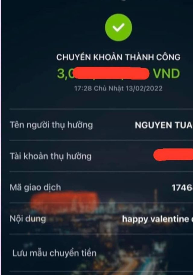 Số tiền khủng mà Thu Hương 'lì xi' cho Tuấn Hưng