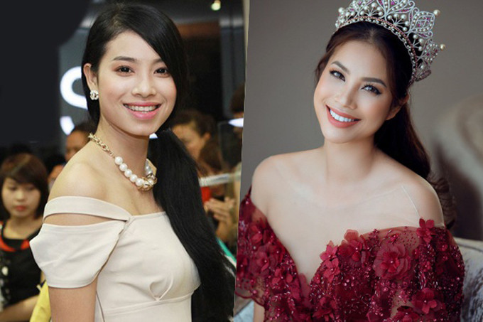 Phạm Hương có nhan sắc thăng hạng hơn nhiều khi sở hữu nụ cười rạng ngời với hàm răng trắng sáng. Cô đã sử dụng phương pháp bọc răng sứ khi đã có hàm răng vốn đều và đẹp.