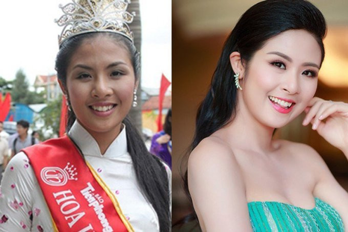 Thời điểm đăng quang, Ngọc Hân gây nhiều tranh cãi vì nhan sắc, theo thời gian, cô ngày càng có vẻ ngoài ấn tượng hơn. Việc niềng lại hàm răng khấp khểnh cũng là yếu tố giúp cô thăng hạng nhan sắc.