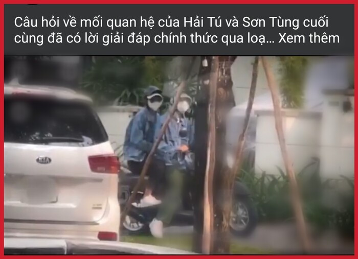 Một lần nữa, cả Sơn Tùng và Hải Tú lại bị soi 'bằng chứng' tình cảm với cách ăn mặc giống nhau.