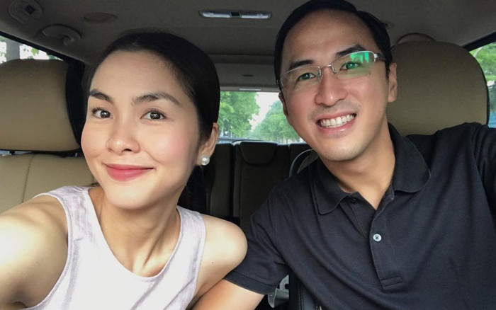 Valentine Hà Tăng 'xả kho' loạt ảnh 'tình bể bình' bên ông xã Louis Nguyễn Ảnh 2