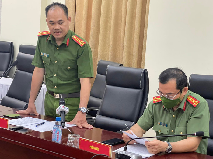 Thượng tá Trần Văn Hiếu, Trưởng phòng Cảnh sát hình sự Công an TP HCM. Ảnh: Vietnamnet