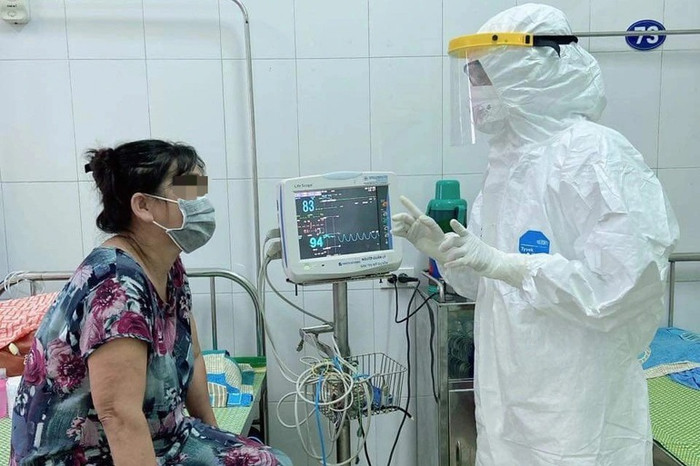 Đội ngũ bác sĩ Bệnh viện chuyên khoa Lao và bệnh Phổi Quảng Trị tích cực điều trị bệnh nhân Covid-19 (Ảnh: BV chuyên khoa Lao và bệnh Phổi Quảng Trị).