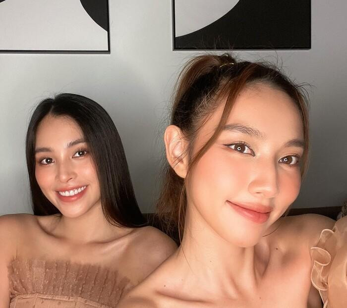 Tình bạn đẹp của Thùy Tiên, Tiểu Vy cũng làm các fan nhan sắc ngưỡng mộ.&nbsp;