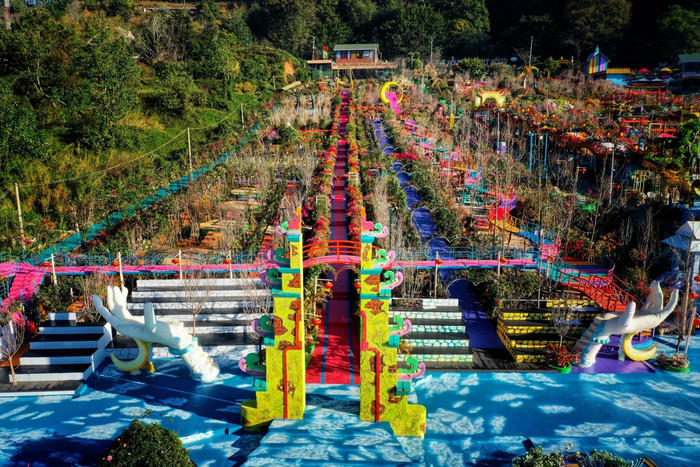 Đây là một tổ hợp nhiều địa điểm khác nhau.