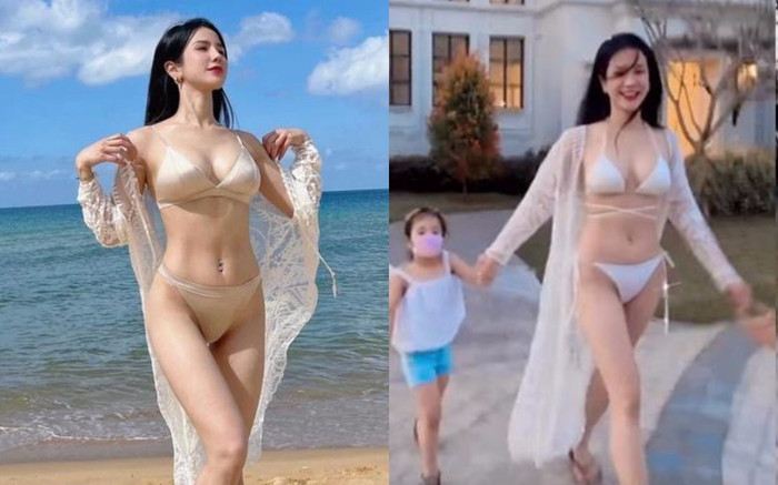Diệp Lâm Anh để lộ hình thể khác hẳn ảnh diện đồ bơi 'nóng rẫy' mạng xã hội Ảnh 2