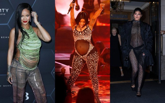 Sao Hollywood càng có bầu càng ăn mặc sexy khoe bụng triệt để Ảnh 2